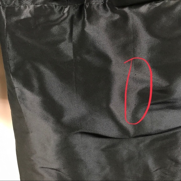 Rickie Freeman for Teri Jon Black Taffeta Dress Size 4 - Picture 10 of 10